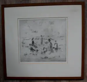 Friso ten Holt - ingelijste ets: 1963 kopen? Bied vanaf 49!