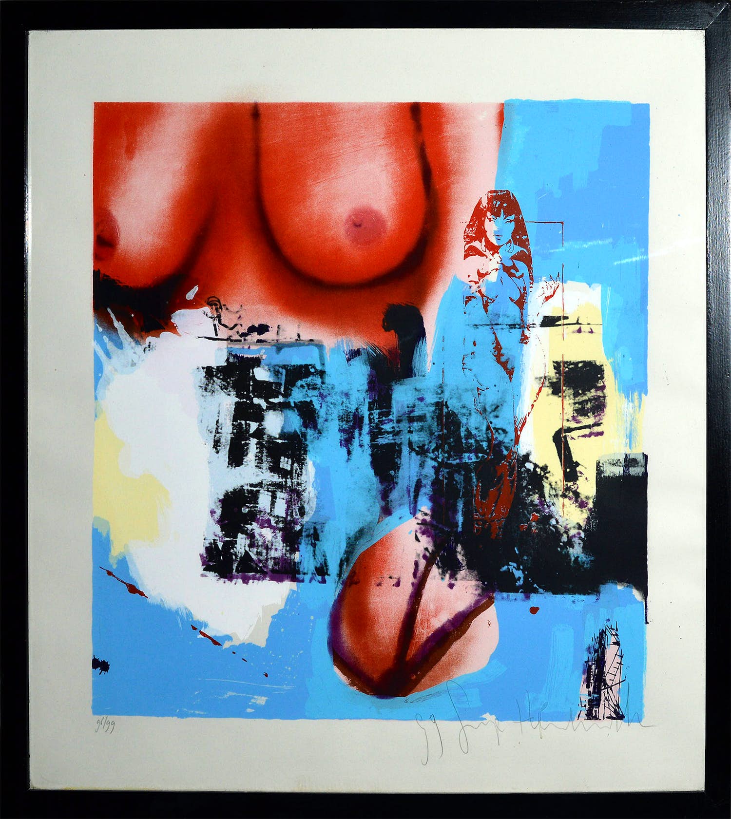 George Heidweiller - zonder titel verkocht voor € 40!