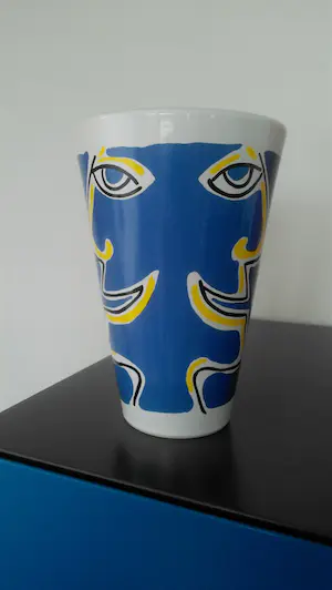 Henk Hofstra - Vaas voor VNI congres mei 2000 kopen? Bied vanaf 19!