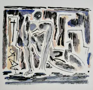 Arie van Geest - Aquarel kaufen? Bieten Sie von 10!