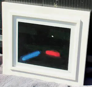 Eugène Brands - Gouache: Composition Cosmique - 1990 kopen? Bied vanaf 1295!