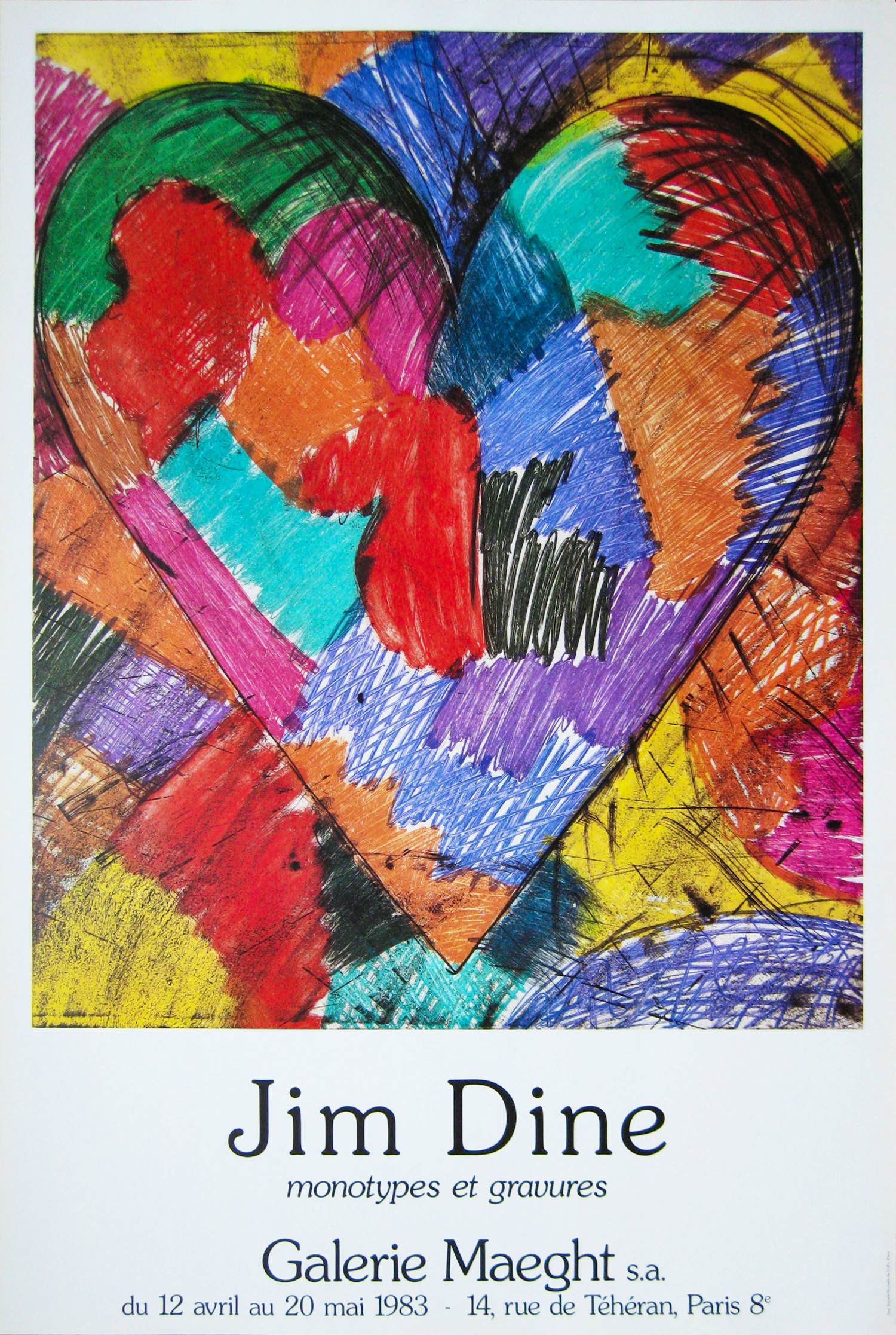 Jim Dine - Galerie Maeght - 1983 kopen? Bied vanaf 45!