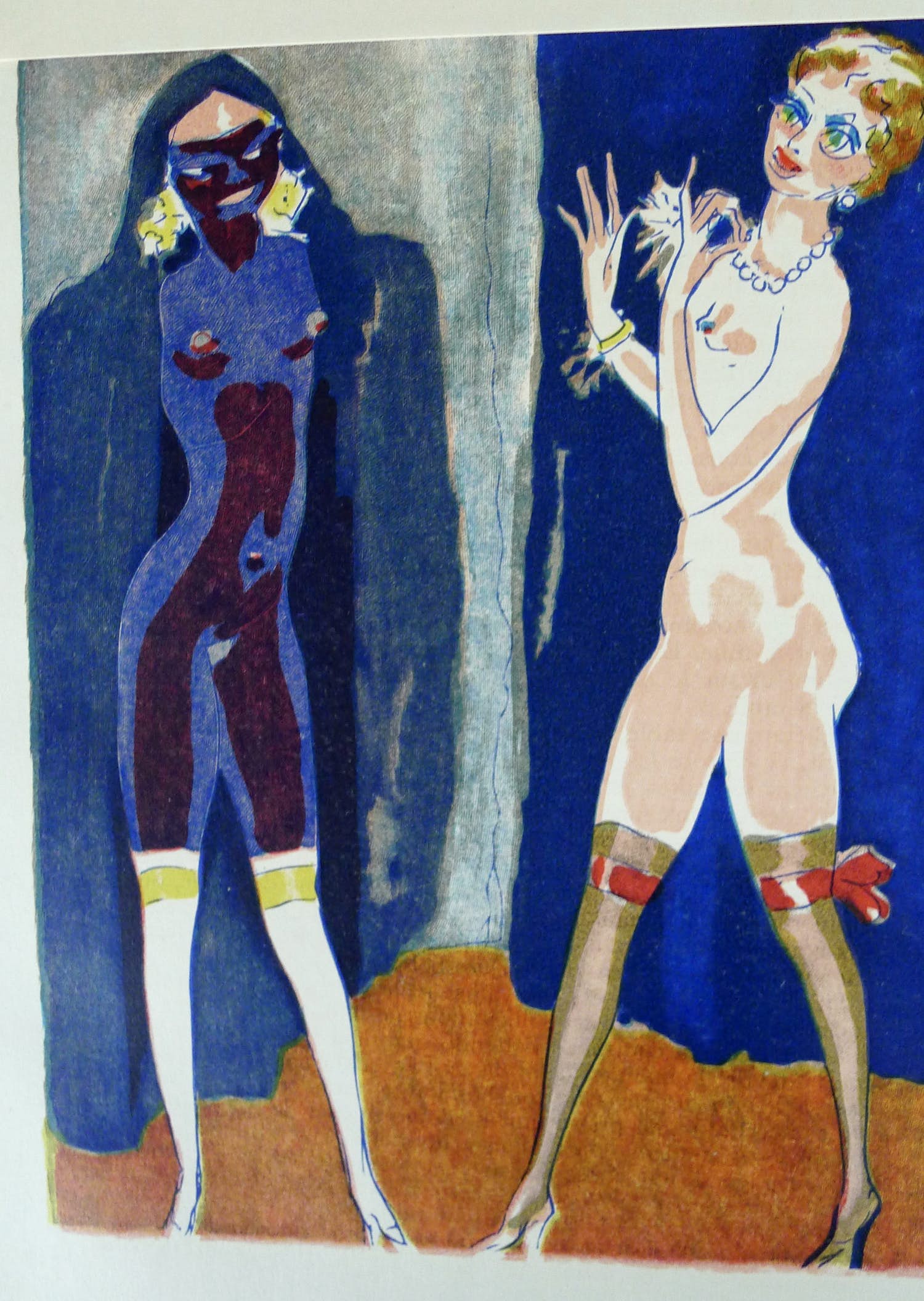 Kees van Dongen - 'La Comparaison' gravure uit 1001 nacht verkocht voor € 25!