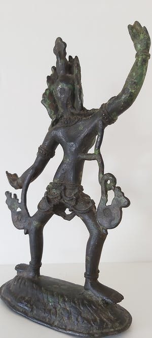 Brons (Onbekend) - Prachtige Bronzen Antieke Tara rond 1940 kopen? Bied vanaf 75!