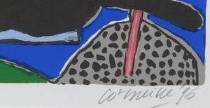 Corneille - Zeefdruk, Zonder titel - Ingelijst kopen? Bied vanaf 200!