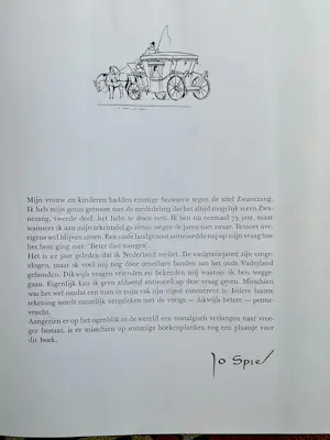 Jo Spier - Zwanenzang, boek 1973 , plus affiche 1994 Stedelijk Museum Zutphen kopen? Bied vanaf 30!