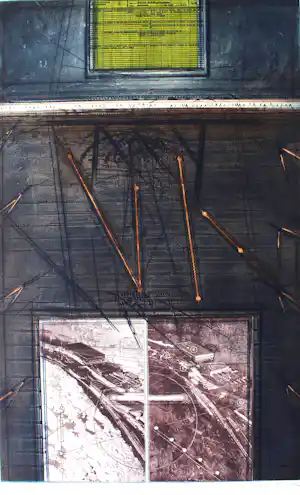 Karl Fred Dahmen - "Landschaft negativ-positiv" - Auflage 75 - signiert-nummeriert verkauft für € 450!