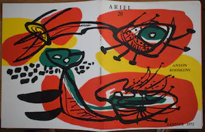 Anton Rooskens - Uitgave Galerie Ariel - nr 20 met 2 litho's kopen? Bied vanaf 200!