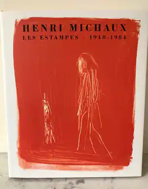 Henri Michaux - Les Estampes. 1948-1984. Raisonné-catalogus verkocht voor € 50!