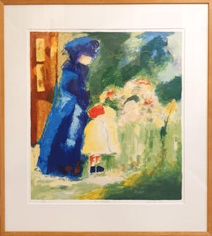 Annemiki Bok - The market | 98 x 88 cm kopen? Bied vanaf 45!