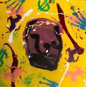 Espen Hagen - Horse power(Dark Yellow) verkocht voor € 60!