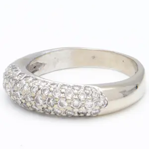 18 karaat Witgoud - Ring - 0.48 ct Diamant kopen? Bied vanaf 400!