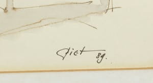 Piet Snoeren - Pentekening, La Palerd kopen? Bied vanaf 1!