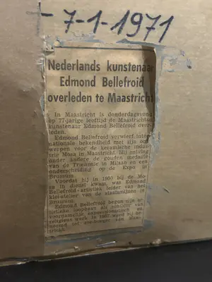 Edmond Bellefroid - Portret kopen? Bied vanaf 80!
