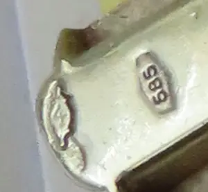 Antieke gouden schakel armband met veiligheids ketting kopen? Bied vanaf 2400!