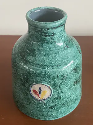 Guido Gambone - Vintage Kunstaardewerken vaasje model 14/478 uitgevoerd voor de Bijenkorf kopen? Bied vanaf 45!