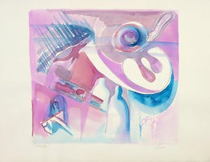 Joe Wols - Lot van drie aquarellen, Figuren kopen? Bied vanaf 1!