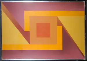 John Piket - Acryl op paneel, Keerpunt - Ingelijst (Groot) kopen? Bied vanaf 1!