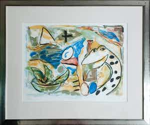 John Lie a Fo - Amaisa | Ingelijst verkocht voor € 45!