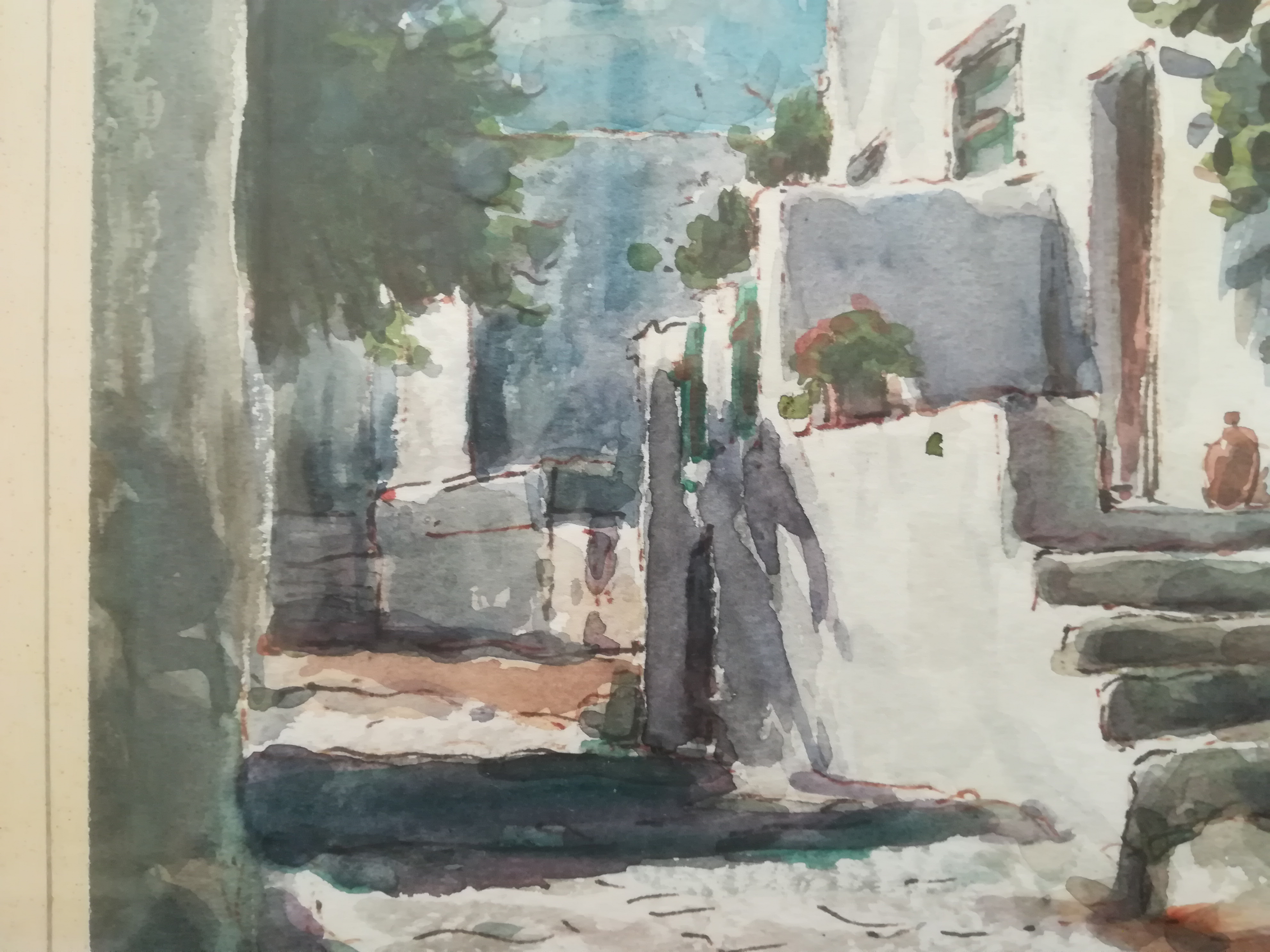 Niet of onleesbaar gesigneerd - Isle of Mykonos  kopen? Bied vanaf 1!