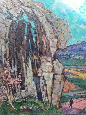 Daniel Wilhelm Bekking - Defilé des Angles. (Lot France). (100 x 80) kopen? Bied vanaf 175!