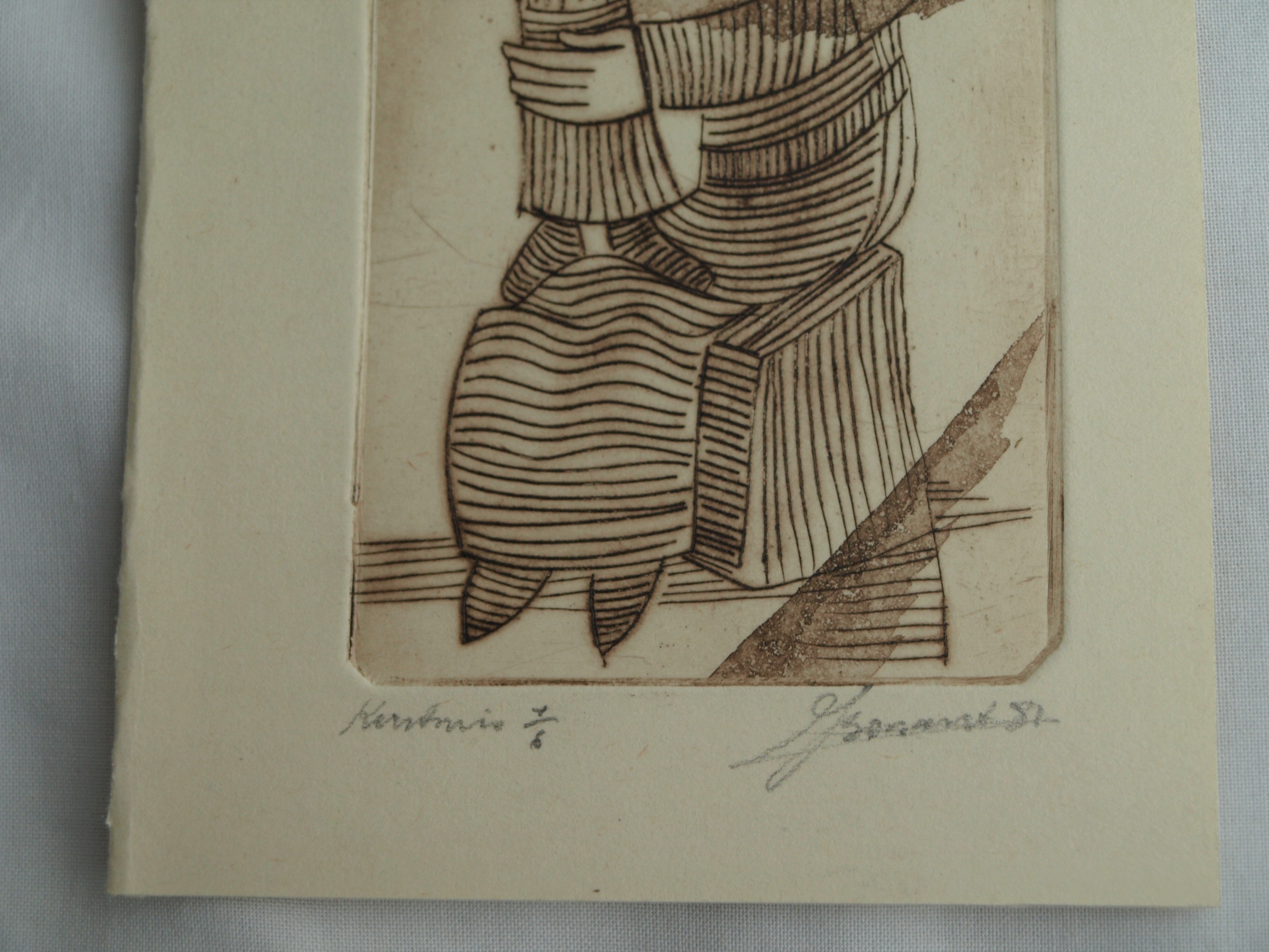 Jozef Bossaert - 3 Etsen , Kerstmis 1981, Kerstkaarten - gesigneerd kopen? Bied vanaf 1!