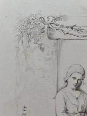 Jozef Israëls - Meisje. Portret. kopen? Bied vanaf 20!