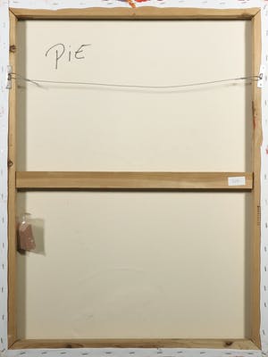 Theo Broeren - Acryl op doek, Pie kopen? Bied vanaf 70!