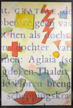 Ronald Wigman - Acryl op doek, De drie Gratiën (Drieluik) kopen? Bied vanaf 1!