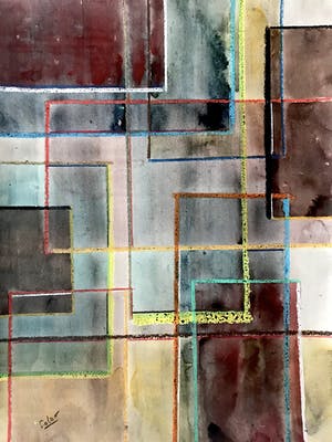 Solex - Abstracticof - Handgesigneerd kopen? Bied vanaf 70!