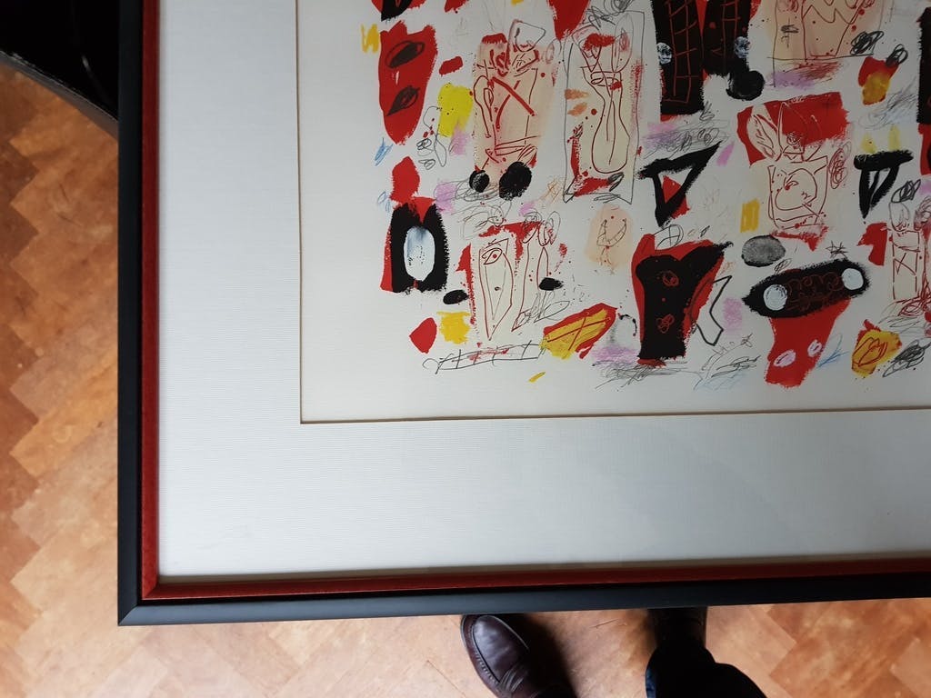 Kees Salentijn - KEES SALENTIJN ORIGINEEL WERK GEMENGDE TECHNIEK kopen? Bied vanaf 285!