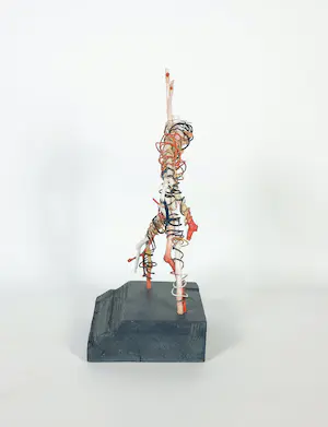 Erica Wesseling - Beeld in gemengde techniek, Energy man kopen? Bied vanaf 1!