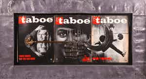 Jan Bollaert - Gemengde techniek op papier, Taboe - Ingelijst (Groot) verkocht voor € 50!