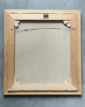 Eduard Pieter Moleveld - Knap geschilderd olieverf stilleven "teddybeer op tafel" in mooie lijst kopen? Bied vanaf 138!