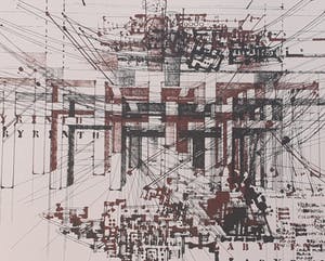 AcheterGerti Bierenbroodspot - Litho XXL _ Labyrinth- oplage 150? Enchérissez de 75!