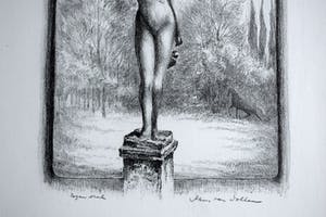 Hans van Dokkum - Standbeeld op Zuil kopen? Bied vanaf 50!