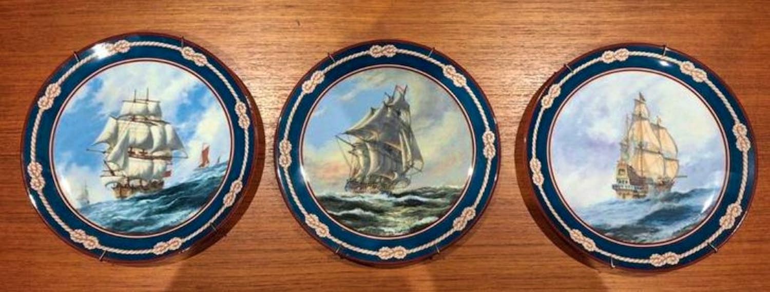 Wedgwood - Royal Doulton - "GREAT SAILING SHIPS OF DISCOVERY" SERIES verkocht voor € 1!