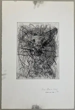 Dieter Roth - Komposition I 1977-1991 - Signierte Original Radierung - sehr gut kopen? Bied vanaf 111!