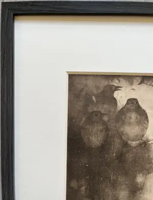 Jan Mankes - Originele Heliogravure Lijsters in Avondschemering 1923 kopen? Bied vanaf 110!