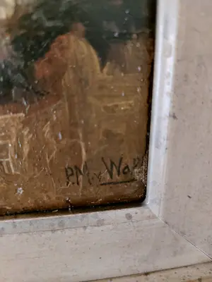 Petrus Marinus van Walcheren - ''jonge dame met waaier'' kopen? Bied vanaf 395!