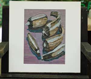 Hans Ebeling Koning - aubergines verkocht voor € 60!