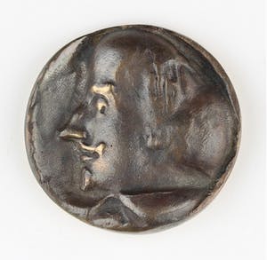 Piet Esser - Bronzen penning: Shakespeare, 1964 kopen? Bied vanaf 75!