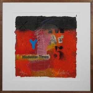 Theo Koster - Zeefdruk, Zonder titel 3 - Ingelijst kopen? Bied vanaf 35!