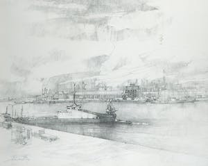 Ab Jongmans - Zonder titel - Ingelijst kopen? Bied vanaf 35!