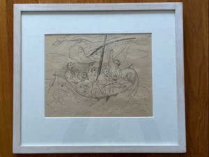 Jan Schoonhoven - JEZUS IN HET SCHIP SLAPENDE III kopen? Bied vanaf 395!