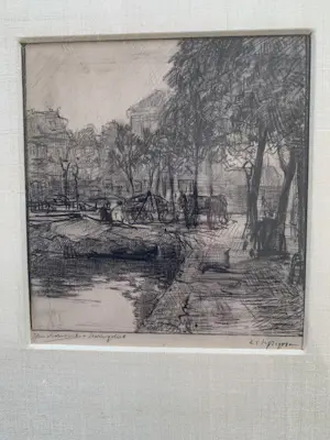 Johan Hendrik van Mastenbroek - Haringvliet te Rotterdam 1901 kopen? Bied vanaf 200!