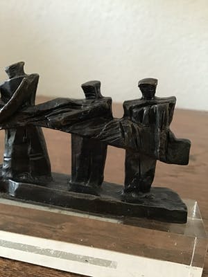 Frans Steginga - Artihove ,Beeld op perspex sokkel, gesigneerd kopen? Bied vanaf 1!