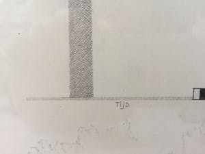 Ben Pollé - Tramhalte - Tekening (58 x 46 cm) 1975 kopen? Bied vanaf 1!