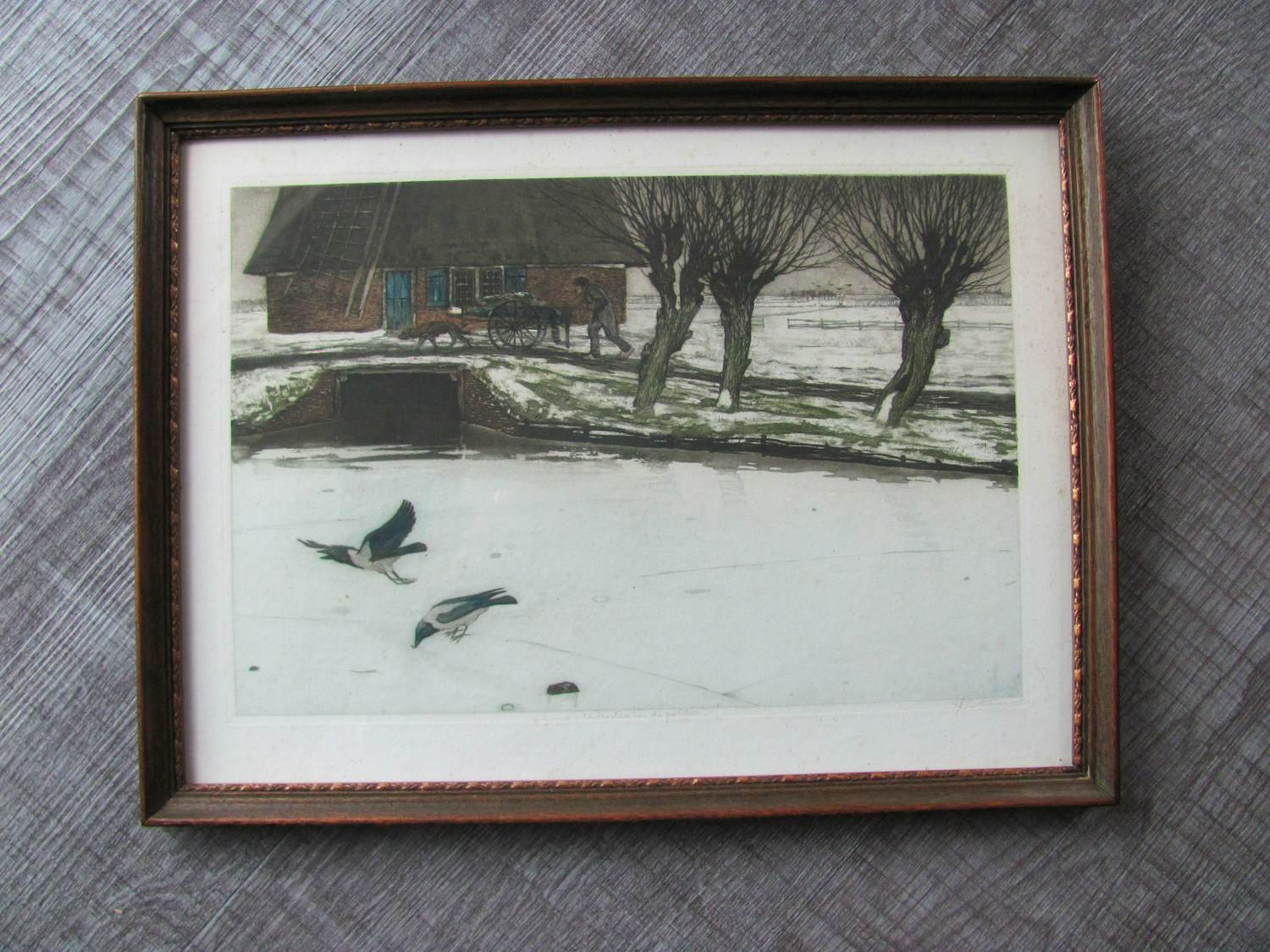 Tjeerd Bottema - Winter in de polder kaufen? Bieten Sie von 75!