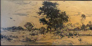 Dorus Arts - Landschap kopen? Bied vanaf 40!